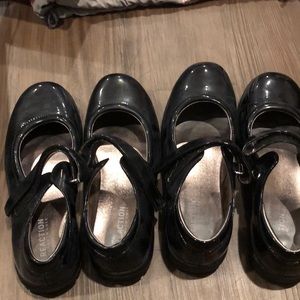 Girls Kenneth Cole reaction Mary Janes. 2 pairs!